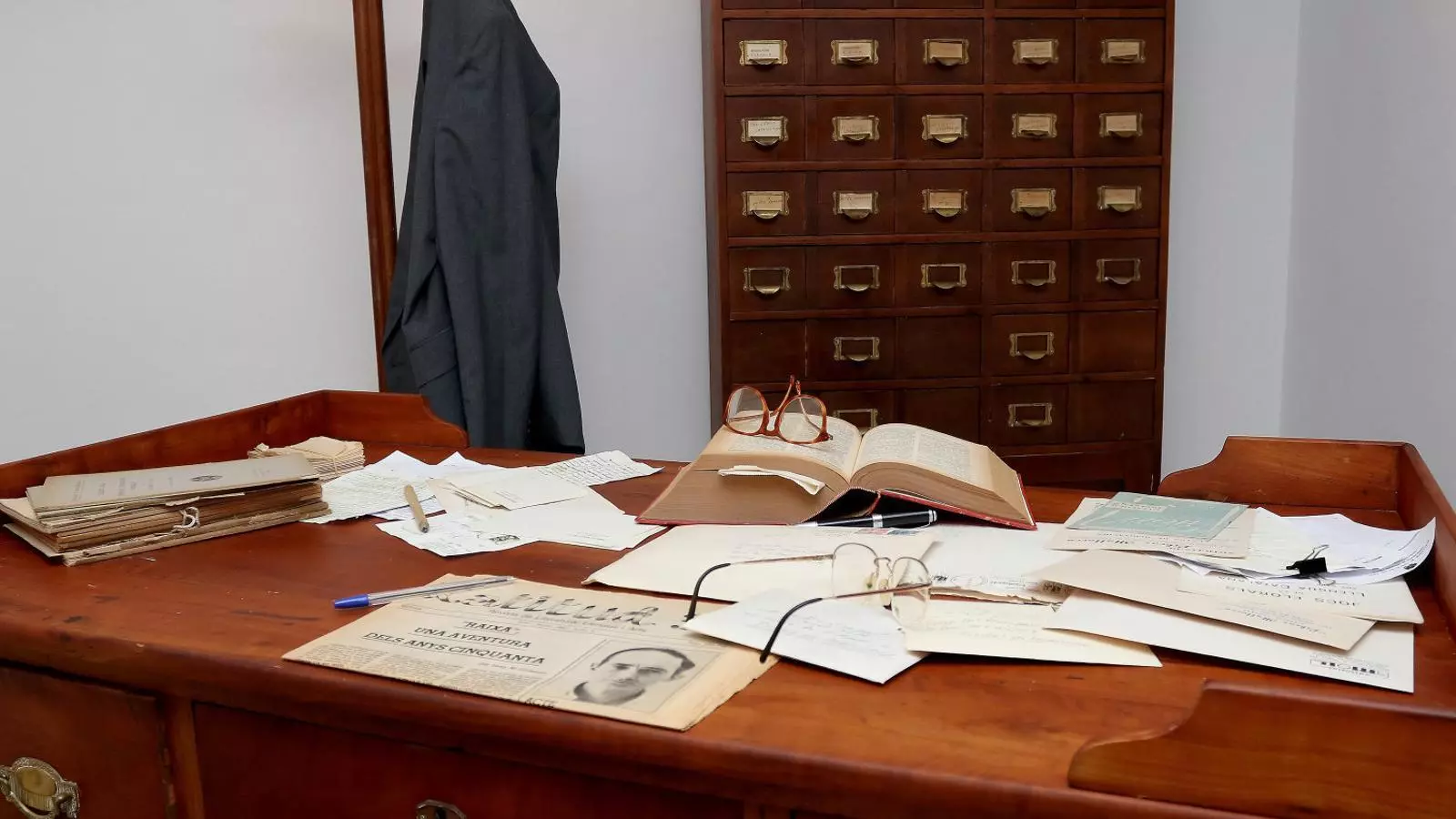Exposició “Francesc de B. Moll i Josep M. Llompart. Una amistat fructífera”